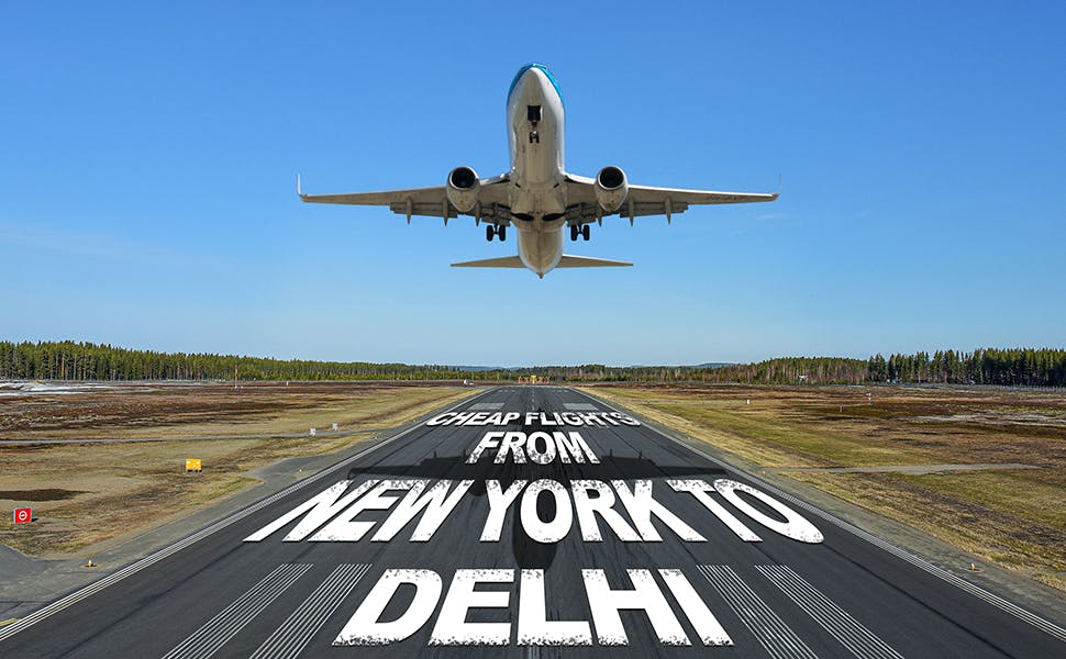 Cheap Flights from New York to Delhi? We Found the Secret!