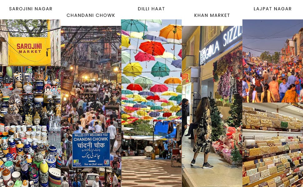High Street Market in Delhi